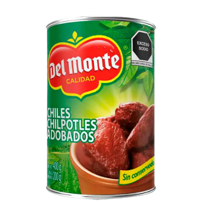 Imagen de CHILE CHIPOTLE DEL MONTE 400 G