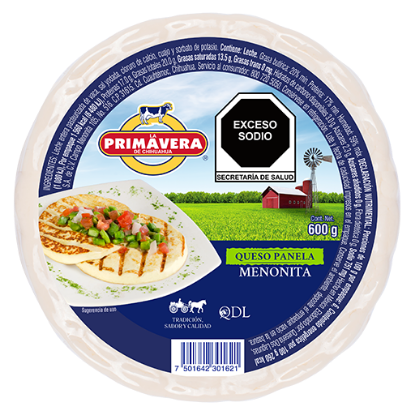 Imagen de QUESO PANELA MENONITA PRIMAVERA