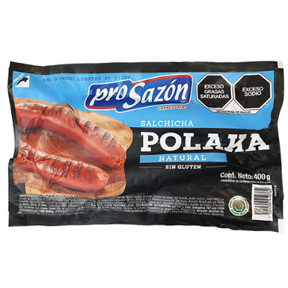 Imagen de SALCHICHA POLAKA NATURAL 400 G