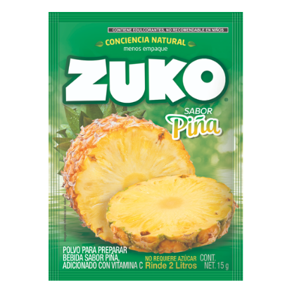 Imagen de BEBIDA ZUKO PIÑA 25 G