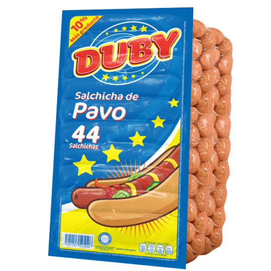 Imagen de SALCHICHA DE PAVO DUBY GRANEL