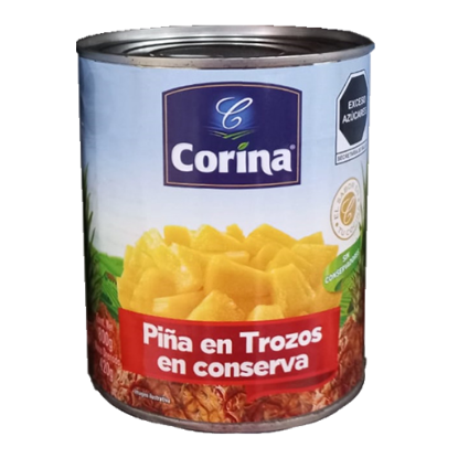 Imagen de PIÑA EN TROZO CORINA 800 G