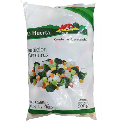 Imagen de GUARNICION DE VERDURAS 500 G