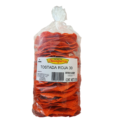 Imagen de TOSTADA ROJA NORTEÑA 30 PZAS.