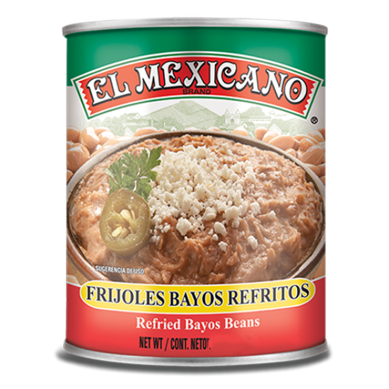 Imagen de FRIJOL REFRITO CLARO EL MEXICANO  2.8 KG