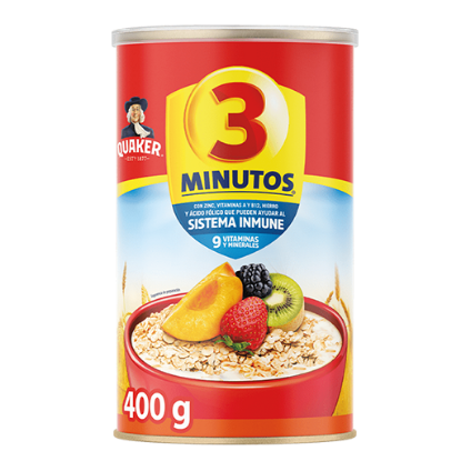 Imagen de AVENA QUAKER 3 MIN 375 G