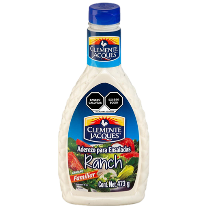 Imagen de ADEREZO RANCH CLEMENTE JACQUES 473 ML