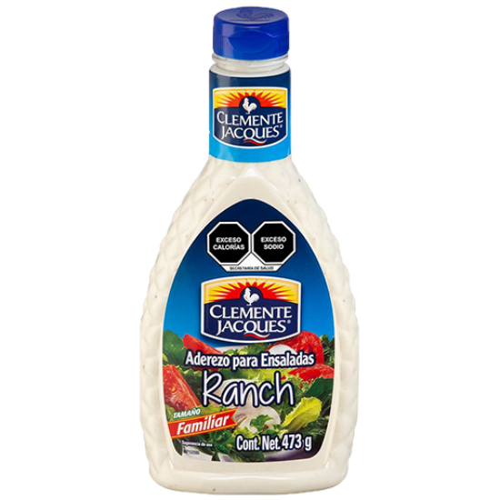 Imagen de ADEREZO RANCH CLEMENTE JACQUES 473 ML