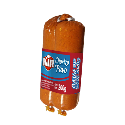 Imagen de CHORIZO PAVO KIR  200 G
