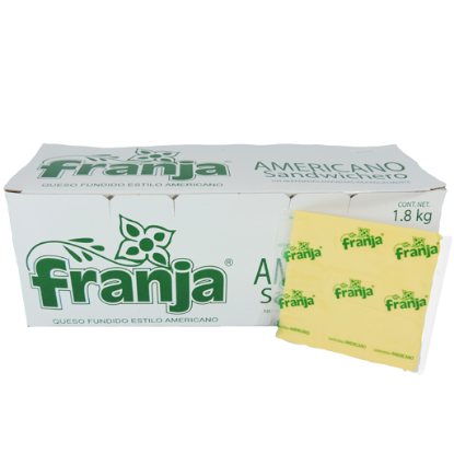 Imagen de QUESO AMARILLO FRANJA EXHIBIDOR 1.8 KG