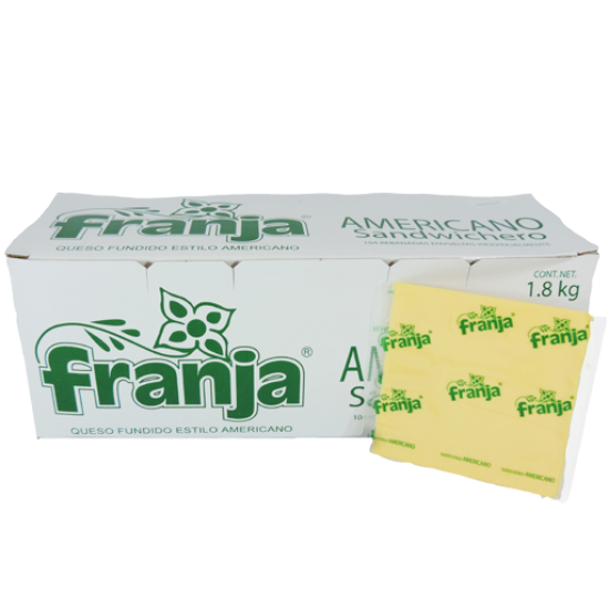 Imagen de QUESO AMARILLO FRANJA EXHIBIDOR 1.8 KG