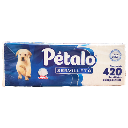 Imagen de SERVILLETA PETALO 400 PZAS.