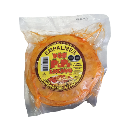Imagen de EMPALMES CHICHARRON Y QUESO 5 PZAS.