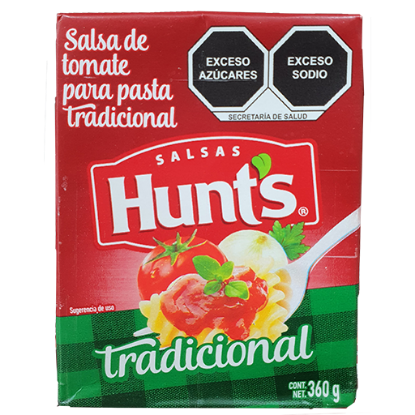 Imagen de SALSA PARA SPAGUETI HUNTS TRADICIONAL 360 G