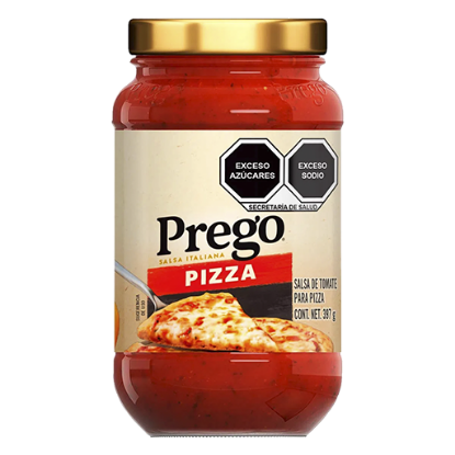 Imagen de SALSA PARA PIZZA PREGO 397 G