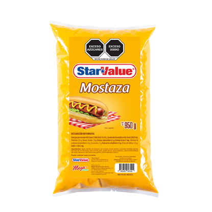 Imagen de MOSTAZA STAR VALUE  950 G