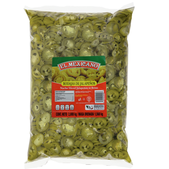 Imagen de CHILE JALAPEÑO RODAJAS EL MEXICANO BOLSA