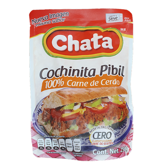 Imagen de COCHINITA PIBIL LA CHATA 215 G