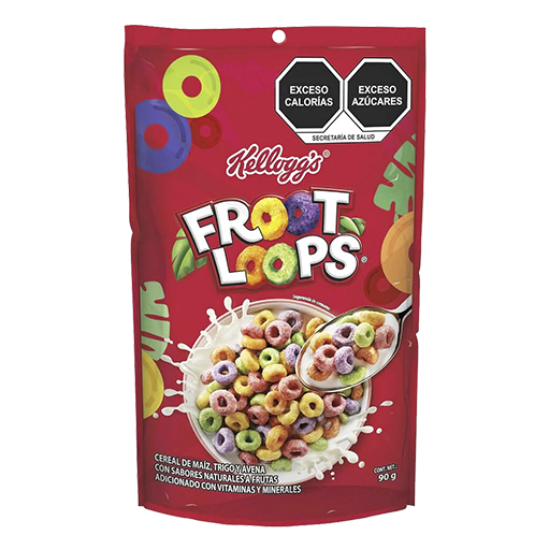 Imagen de CEREAL FROOT LOOPS BOLSA 90 G