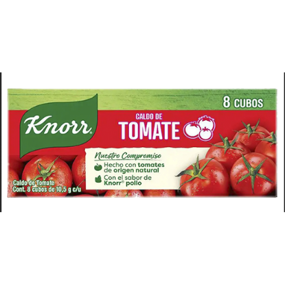 Imagen de CONSOME KNORR TOMATE 8 CUBOS
