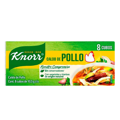Imagen de CONSOME KNORR SUIZA POLLO 8 CUB0S