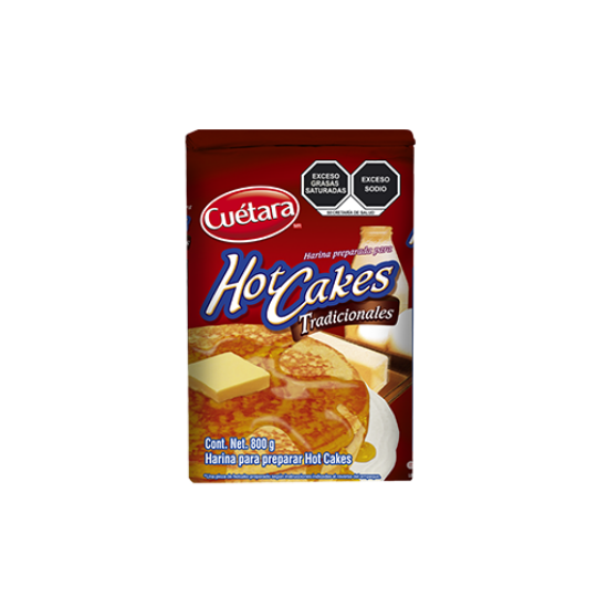 Imagen de HARINA HOT CAKES CUETARA 800 G
