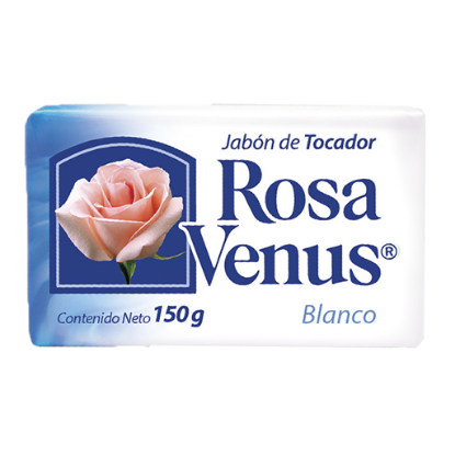 Imagen de JABON ROSA VENUS BLANCO 150 G