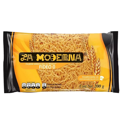 Imagen de PASTA P/SOPA LA MODERNA FIDEO 0 200 G
