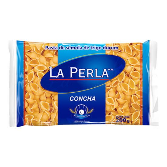 Imagen de PASTA P/SOPA LA PERLA CONCHA 200 G