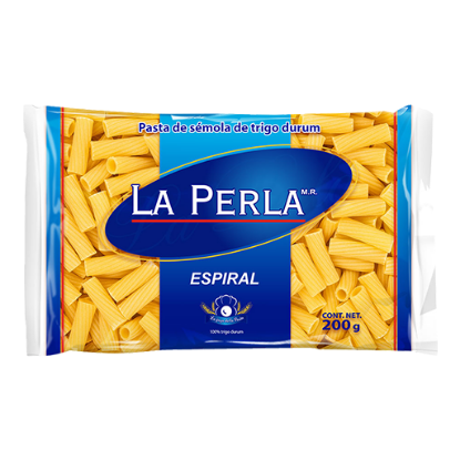 Imagen de PASTA P/SOPA LA PERLA ESPIRAL 200 G