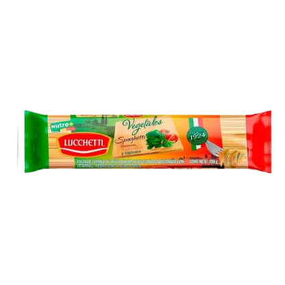 Imagen de PASTA PARA SOPA LUCCHETTI SPAGHETTI 200 GRS VEGETALES