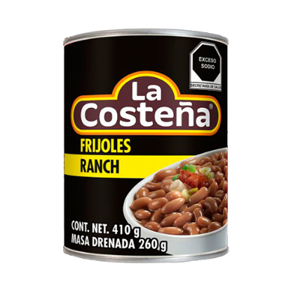 Imagen de FRIJOLES RANCH LA COSTENA 410 G