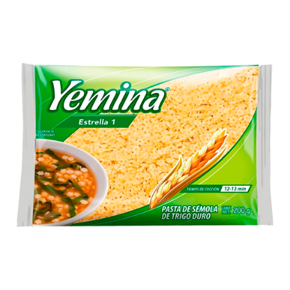 Imagen de PASTA P/SOPA YEMINA ESTRELLA 1 200 G