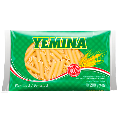 Imagen de PASTA P/SOPA YEMINA PLUMILLA #2 200 G
