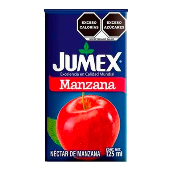 Imagen de NECTAR JUMEX MINIBRICK MANZANA 125 ML