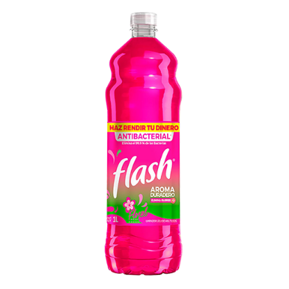 Imagen de LIMPIADOR LIQUIDO  FLASH FLORAL 1 L