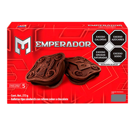 Imagen de GALLETAS EMPERADOR CHOCOLATE 273GR
