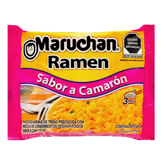 Imagen de SOPA MARUCHAN RAMEN CAMARON LIMON Y HABANERO85 G