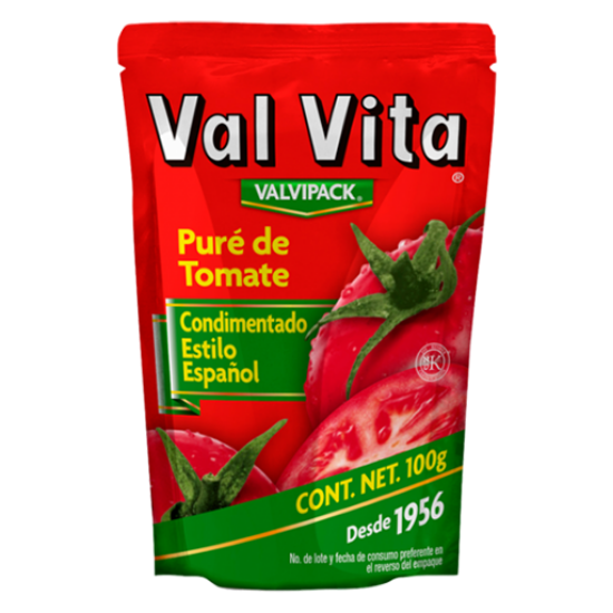 Imagen de PURE DE TOMATE VALVITA 100 G