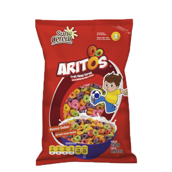 Imagen de CEREAL FRUTI ARITOS SUNCEREAL 250 G