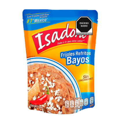 Imagen de FRIJOLES ISADORA BAYOS POUCH 400 G