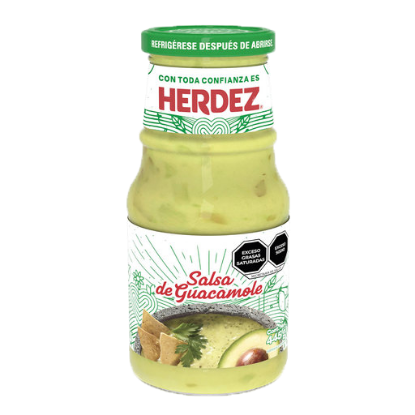 Imagen de SALSA HERDEZ GUACAMOLE 445 G