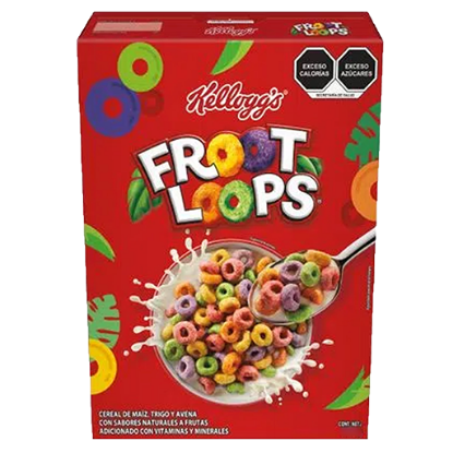 Imagen de CEREAL FROOT LOOPS KELLOGG´S 340 G
