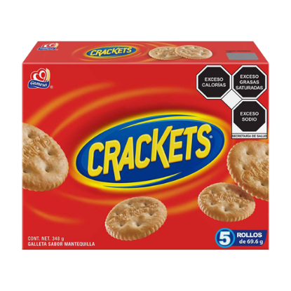 Imagen de GALLETAS CRACKETS 348 GRS