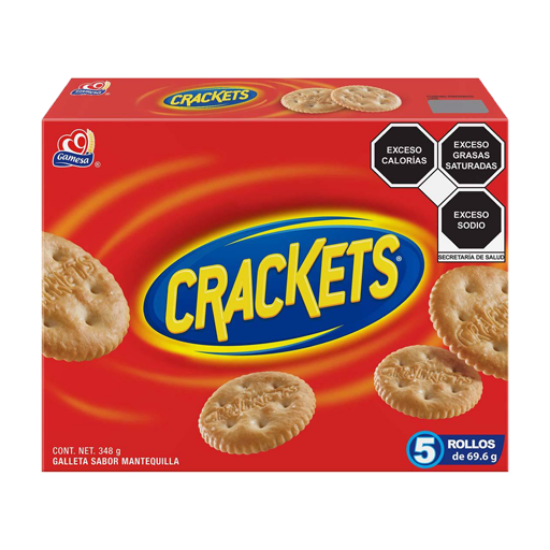 Imagen de GALLETAS CRACKETS 348 GRS