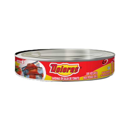 Imagen de SARDINA DOLORES SALSA DE TOMATE 425 G