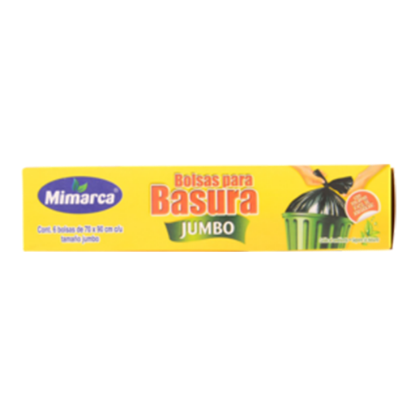 Imagen de BOLSA NUDO FACIL ECONOMICO JUMBO MIMARCA 70 X 90 C/6 PZAS.