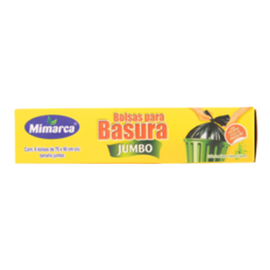 Imagen de BOLSA NUDO FACIL ECONOMICO JUMBO MIMARCA 70 X 90 C/6 PZAS.