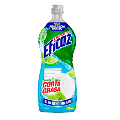 Imagen de LAVATRASETES EFICAZ LIMON 750 ML