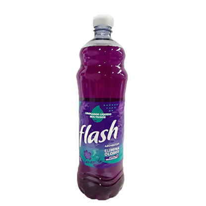 Imagen de LIMPIADOR LIQUIDO FLASH LAVANDA 1 L